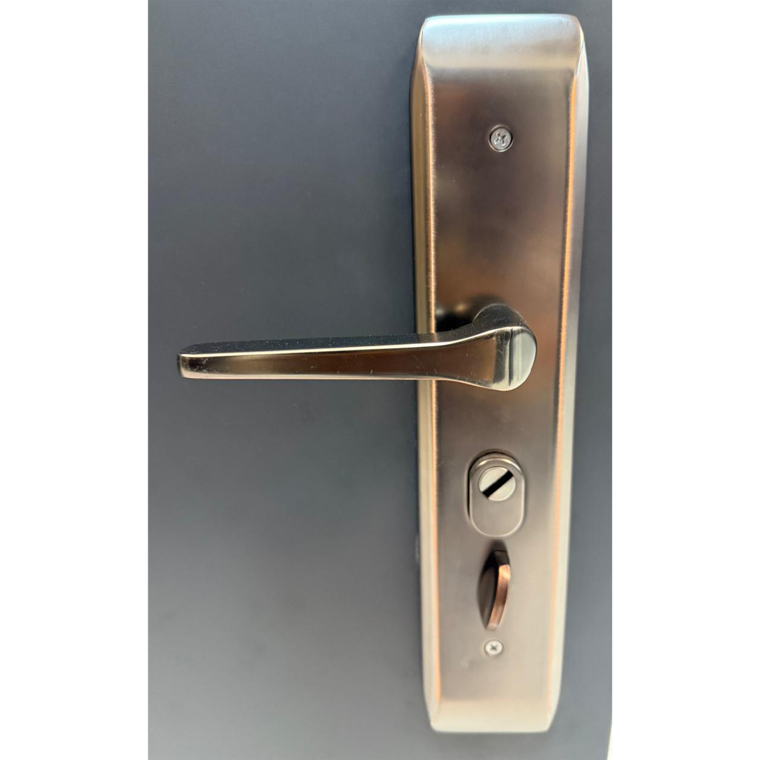 Thumbnail image showing various circular door material samples in different colors